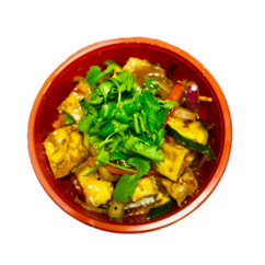 FIRE CRACKER TOFU DONBURI (V)